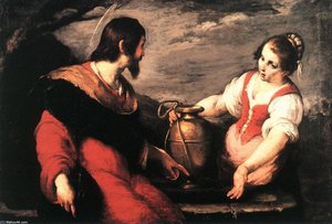 Christ And The Samaritan Woman — Bernardo Strozzi
