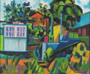 Facades With Trees — Inimá José De Paula