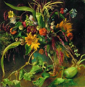 Flowers — Konstantin Yegorovich Makovsky