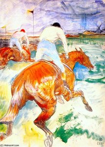 The Jockey — Henri De Toulouse-lautrec