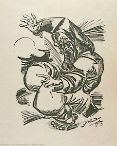 Ecstatic Figure — Ludwig Meidner