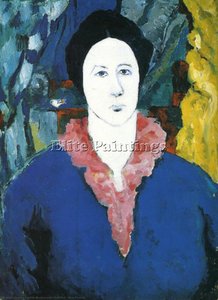 Blue Portrait — Kazimir Malevich