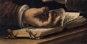 The Norfolk Triptych (left Wing, Detail) — 얀 고사르트