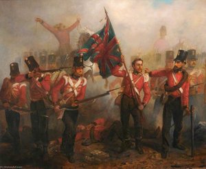 Sergeant Luke O'connor Winning His Vc At The Battle Of The Alma, 20th September 1854 — Chevalier Louis William Desanges