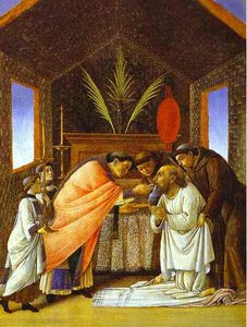 L'ultima Comunione Di San Gerolamo — Sandro Botticelli