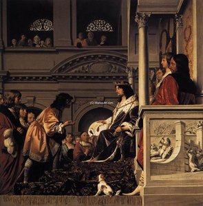 Count Willem Ii Of Holland Granting Privileges — Caesar Van Everdingen (cesar Pietersz)