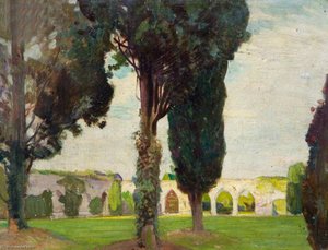 Netley Abbey (verso) — Frederick Appleyard