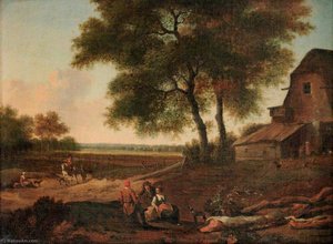 Landscape With Farm — Jan Jansz Wijnants