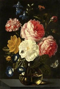 A Vase Of Flowers — Jan Van Kessel The Elder