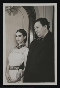 Portrait Of Frida Kahlo And Diego Rivera — Carl Van Vechten