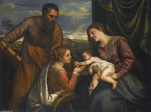 A Sacred Conversation — Guillaume Guillon Lethiere