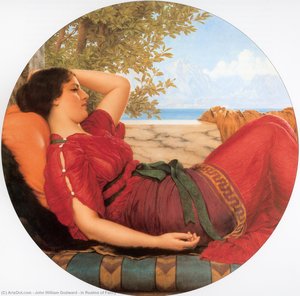 In Realms Of Fancy — R.b.a John William Godward