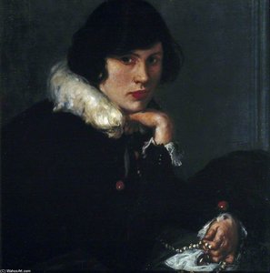 The Lady With The Amethyst — Charles Haslewood Shannon