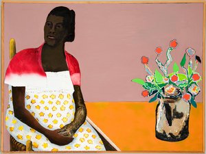 Portrait Of Black Madonna — Benny Andrews