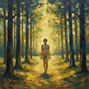 Luminous Solitude In Amber Grove: A Singular Vision — Marc Duvallier