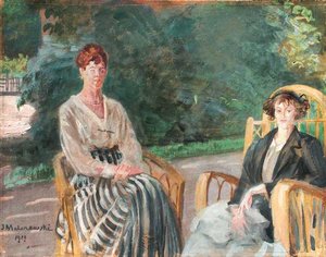 In The Garden — Jacek Malczewski