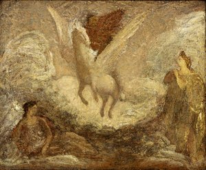 Pegasus Departing — Albert Pinkham Ryder