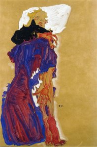 La Chica Acuesta Sobre Una Almohada — Egon Schiele