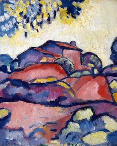 Landscape At L'estaque — Georges Braque