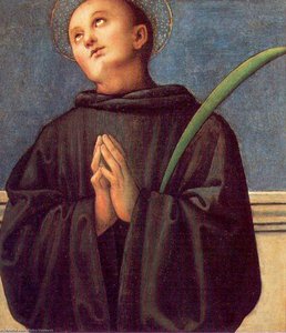 San Plácido — Pietro Perugino