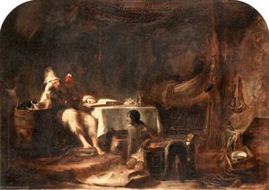 Robinson Crusoe Explaining The Scriptures To Friday — Alexander George Fraser