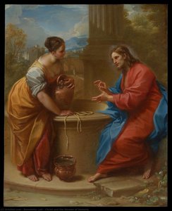 Christ And The Woman Of Samaria — 베네데토 루티