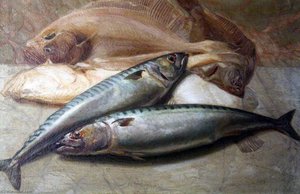 Still Life Study Of Fish — Evan Walters