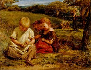 The Wildflower Gatherers — John Linnell