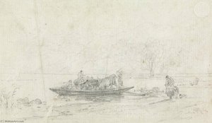The Ferry — James Francis Danby