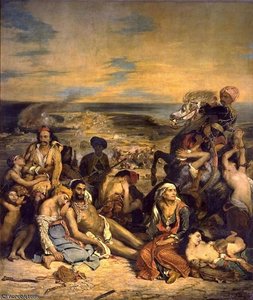 Massakern Pa Chios - - — Eugène Delacroix