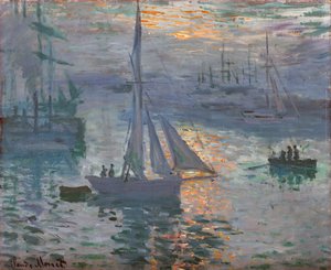 Výraz Východu Slunce — Claude Monet