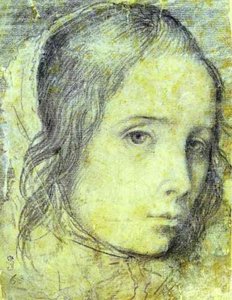 Testa Di Una Ragazza — Diego Rodríguez De Silva Y Velázquez