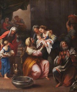 The Birth Of The Virgin — Giuseppe Bartolomeo Chiari