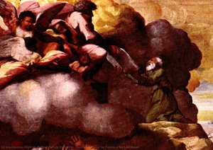 Moses Receiving The Tablets Of The Law (detalj) — Rafael