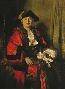 Alderman Miss Alice Hudson, Jp, Mayor Of Eastbourne (1925–1928 1943–1945) — Dejvid Džager