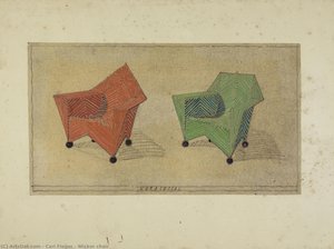 Wicker Chair — Carl Fieger