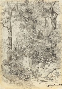 Paisagem Com Cavaleiro — Johann Moritz Rugendas
