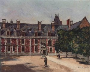 Castle Of Blois — Maurice Utrillo