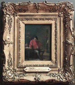 Intérieur De Tabagie Avec Deux Fumeurs — David Teniers Ii Le Jeune