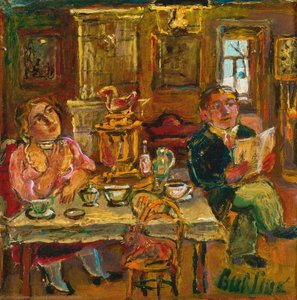Tea Time — David Davidovich Burliuk