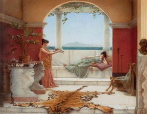 The Sweet Siesta Of A Summer Day — John William Godward