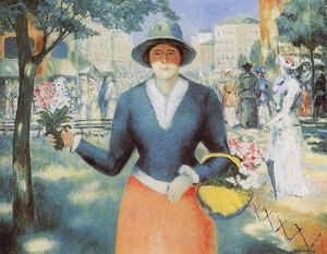Flowergirl — Kazimir Malevich