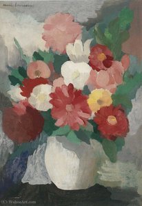 Vase De Fleurs (1950) — Marie Laurencin