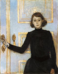 Portrait Of Marguerite Van Mons — Тео Ван Рисслельбергх