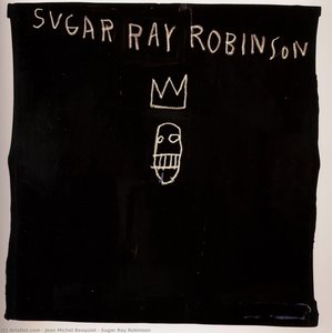 Sugar Ray Robinson — Jean-michel Basquiat