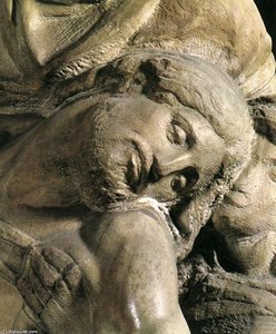 Pieta (szczegół) (10) — Michał Anioł Buonarroti