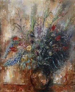 The Field Flowers, (1938) — Reuven Rubin