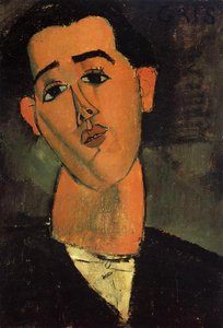 Portrait Of Juan Gris — 莫迪里亚尼