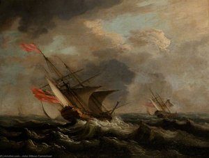 Seascape — John Wilson Carmichael