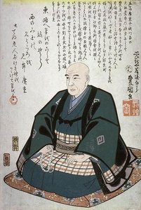 Portrait Of Hiroshige — Utagawa Kunisada